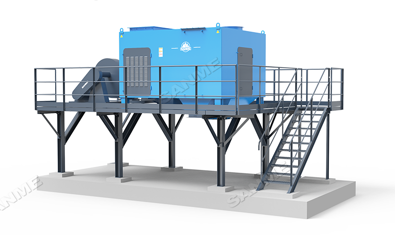 風選除輕物質(zhì)系統(tǒng):SMW系列輕飄物分離機