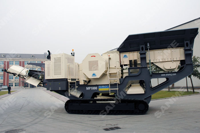 履帶移動(dòng)顎式破碎站 履帶移動(dòng)顎式破碎站