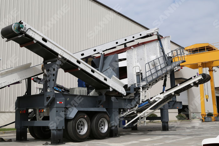 移動(dòng)篩分站 移動(dòng)篩分站