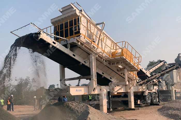 移動(dòng)篩分站 移動(dòng)篩分站