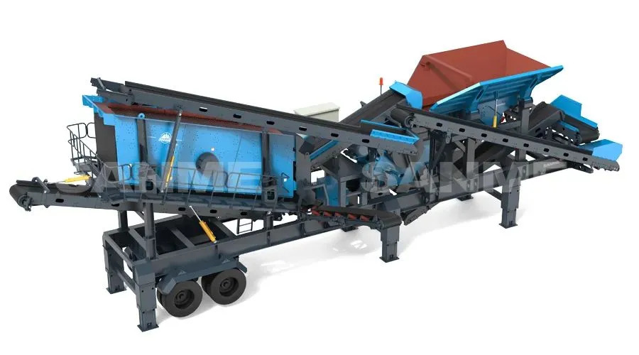 時(shí)產(chǎn)值近600萬(wàn)！山美移動(dòng)式破碎篩分一體站助力江蘇高碳鉻鐵礦破碎項(xiàng)目建設(shè)