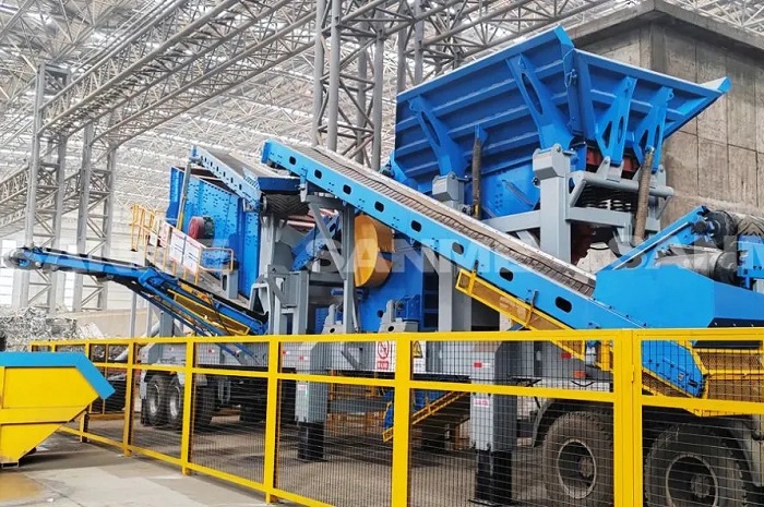 時(shí)產(chǎn)值近600萬!山美移動(dòng)式破碎篩分一體站助力江蘇高碳鉻鐵礦破碎項(xiàng)目建設(shè)