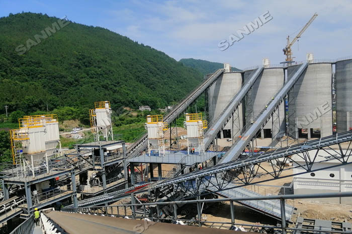 華新水泥(長陽)時產2000噸骨料生產線EPCO項目