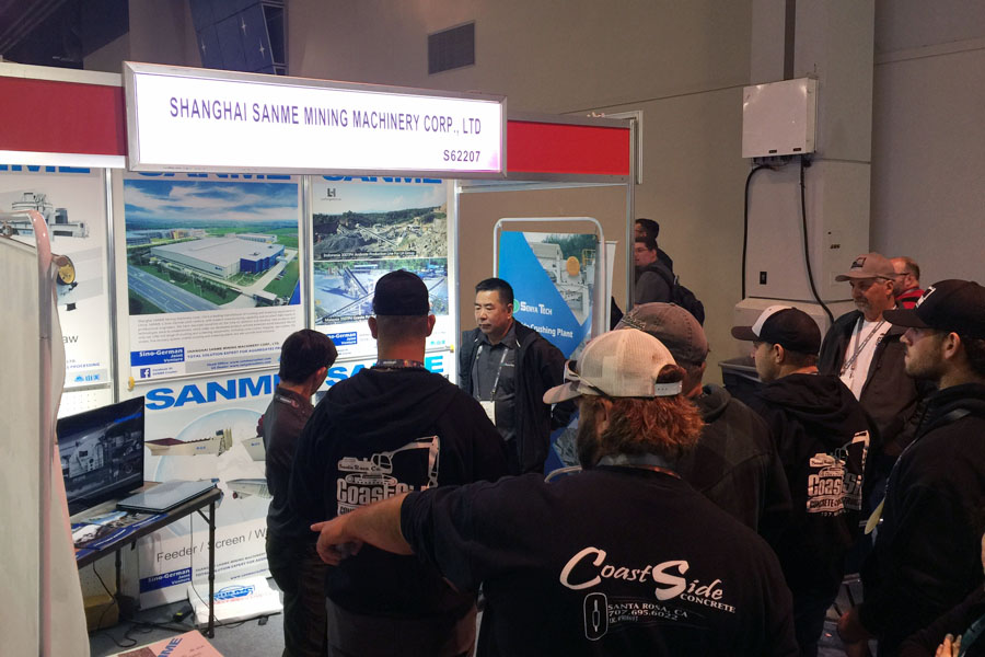 疫情擋不住走出去的腳步，山美股份亮相美國工程機(jī)械博覽會(CONEXPO-CON/AGG)向世界展示產(chǎn)品及服務(wù)