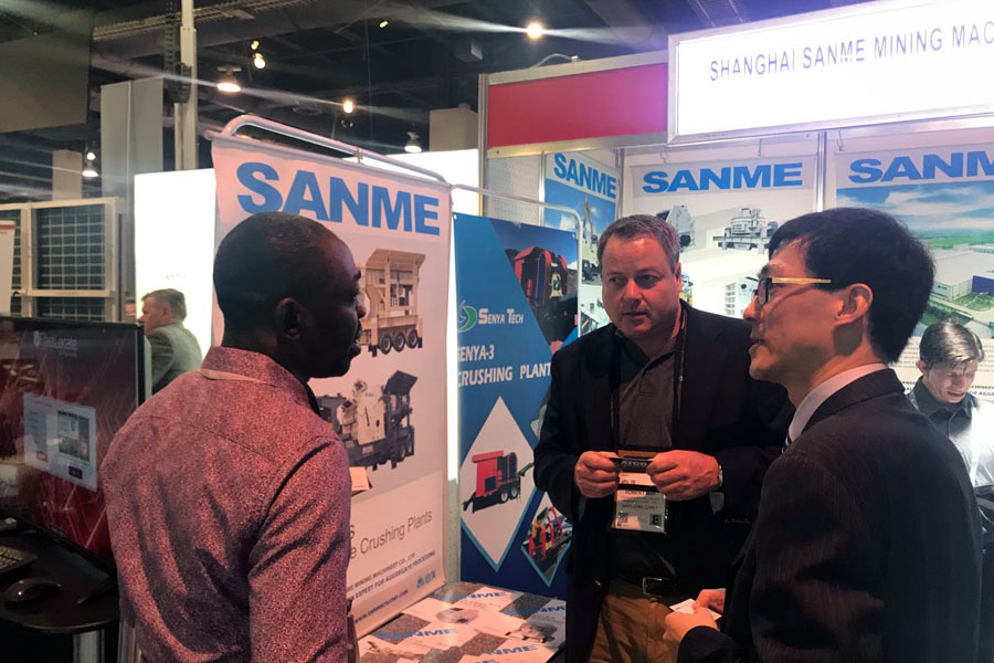 疫情擋不住走出去的腳步，山美股份亮相美國工程機(jī)械博覽會(CONEXPO-CON/AGG)向世界展示產(chǎn)品及服務(wù)