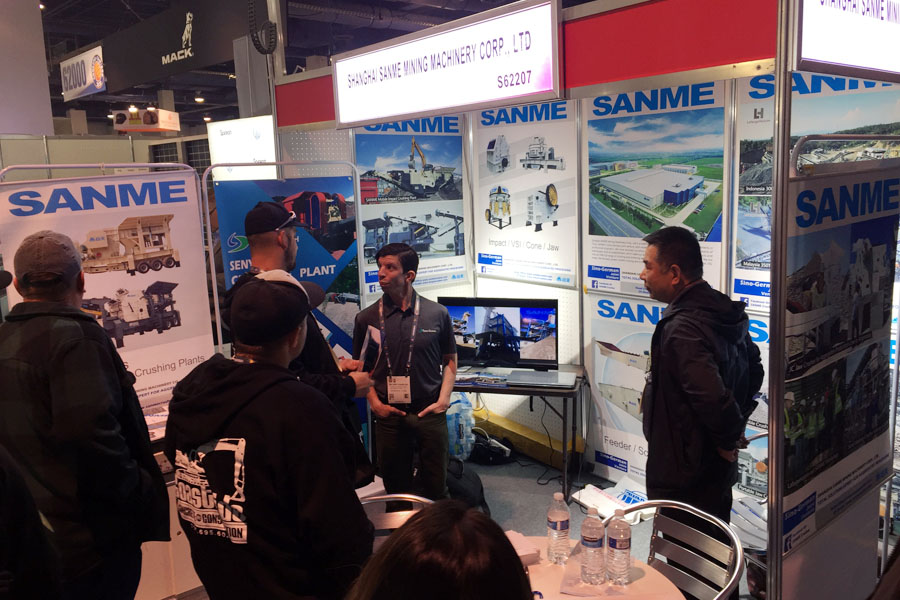 疫情擋不住走出去的腳步，山美股份亮相美國工程機(jī)械博覽會(CONEXPO-CON/AGG)向世界展示產(chǎn)品及服務(wù)