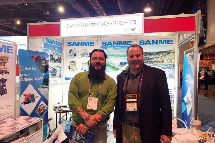 疫情擋不住走出去的腳步，山美股份亮相美國工程機(jī)械博覽會(CONEXPO-CON/AGG)向世界展示產(chǎn)品及服務(wù)