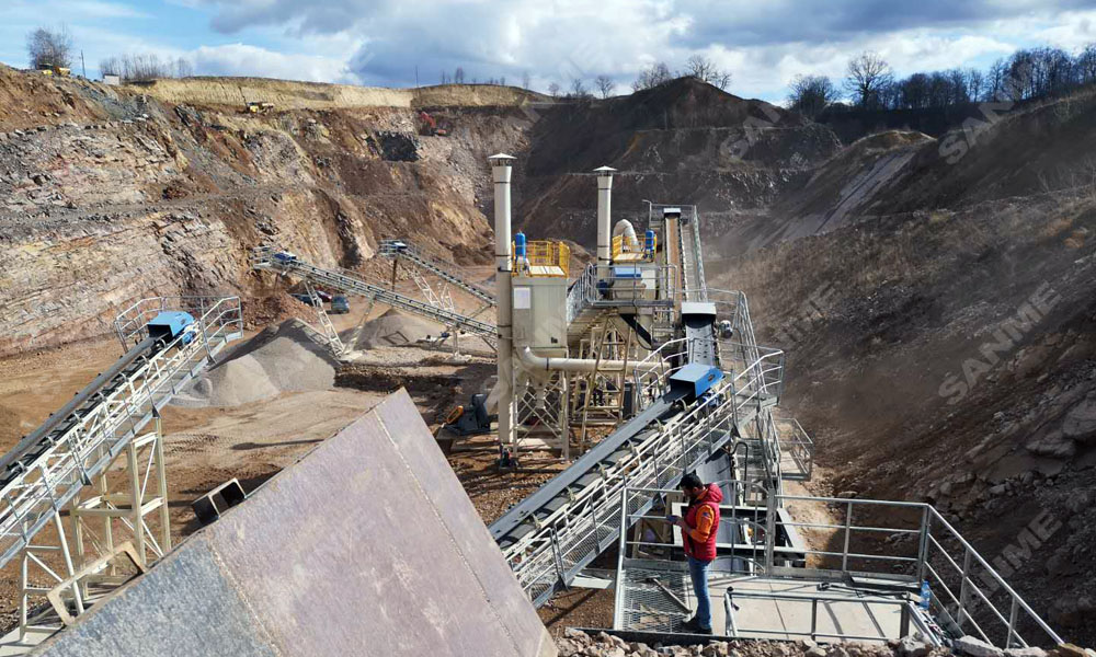 疫情擋不住中國產(chǎn)品走向歐洲 山美股份提供成套設(shè)備的骨料生產(chǎn)線調(diào)試投產(chǎn)，產(chǎn)量超預(yù)期！