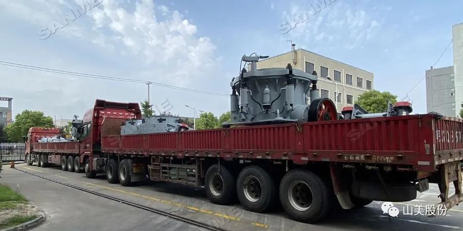 發(fā)貨季｜山美股份高性能破碎篩分裝備發(fā)往江西，助力當(dāng)?shù)鼗?xiàng)目建設(shè)及建筑固廢資源化