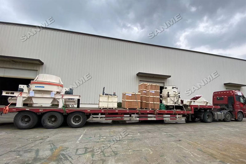 發(fā)貨忙｜上海山美股份高性能破碎篩分裝備奔赴歐洲和非洲，服務(wù)于當(dāng)?shù)毓橇享?xiàng)目