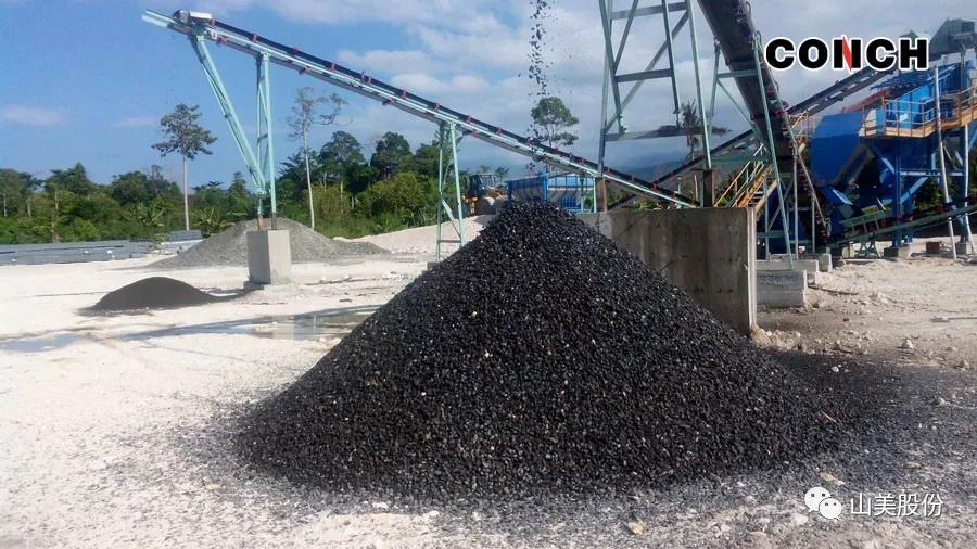 發(fā)貨|山美集團(tuán)高性能破碎篩分裝備助力東南亞玄武巖骨料生產(chǎn)項(xiàng)目