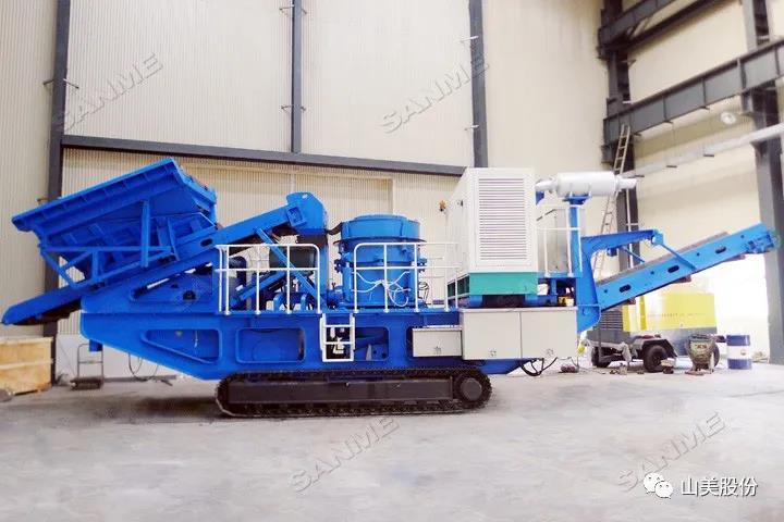 上海山美股份｜深耕履帶移動式破碎篩分市場，為客戶締造卓越價值