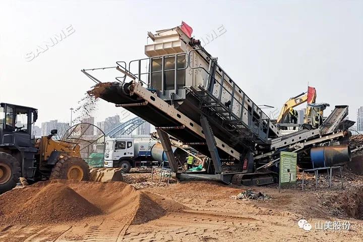 上海山美股份｜深耕履帶移動式破碎篩分市場，為客戶締造卓越價值