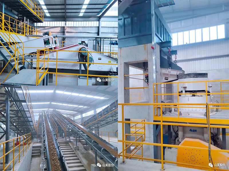 新項(xiàng)目|上海山美股份安徽宣城河卵石濕法制砂生產(chǎn)線即將投產(chǎn)