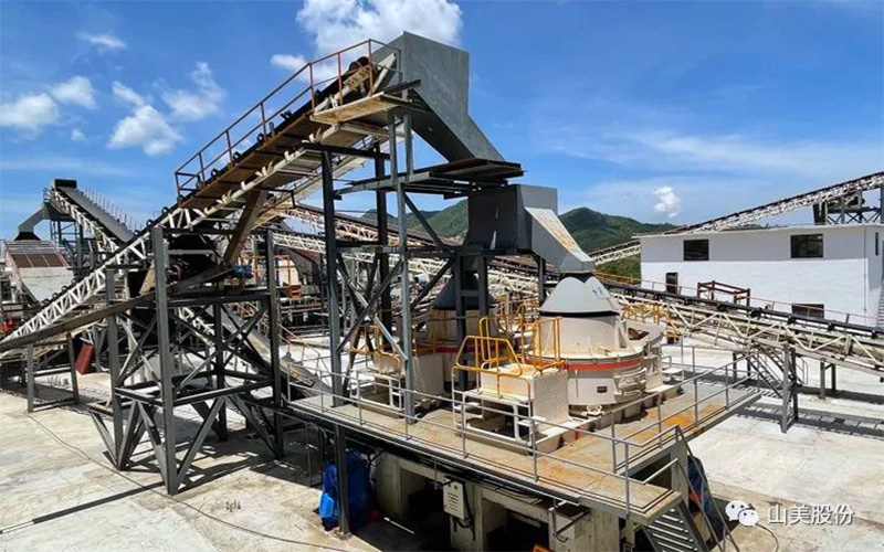新項(xiàng)目|上海山美股份安徽宣城河卵石濕法制砂生產(chǎn)線即將投產(chǎn)