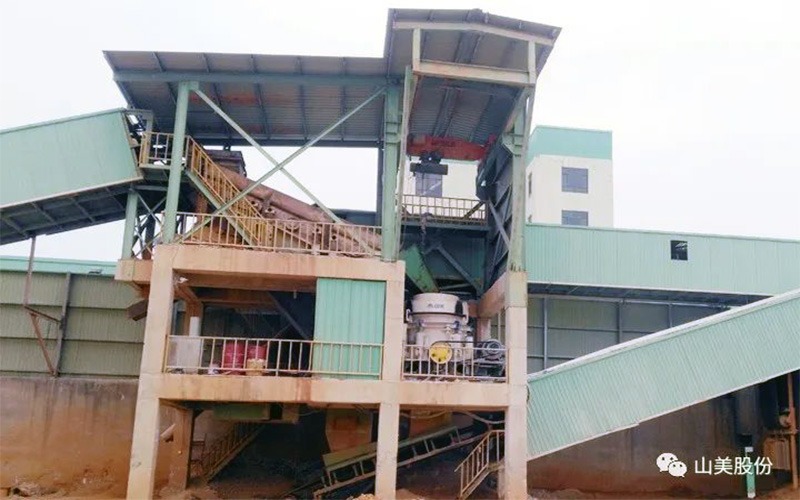 新項(xiàng)目|上海山美股份安徽宣城河卵石濕法制砂生產(chǎn)線即將投產(chǎn)