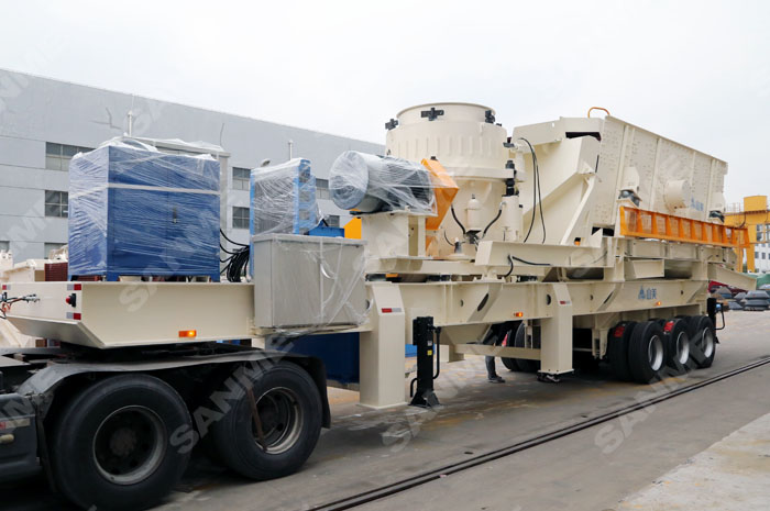 如何防止圓錐式移動破碎站出現(xiàn)過鐵問題？