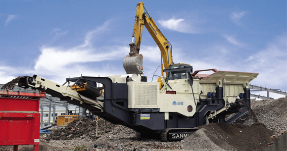 我國建筑垃圾日益嚴(yán)重，建筑垃圾移動(dòng)式破碎機(jī)領(lǐng)域面臨新的發(fā)展機(jī)遇。