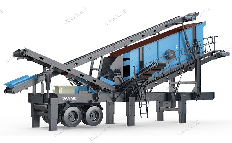 PP系列輪胎移動(dòng)篩分站 PP系列輪胎移動(dòng)篩分站