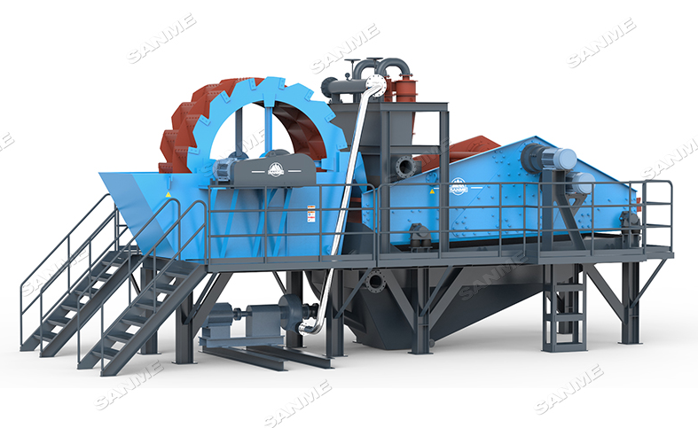 制砂機和洗砂機的區(qū)別，大型洗砂機多少錢一臺