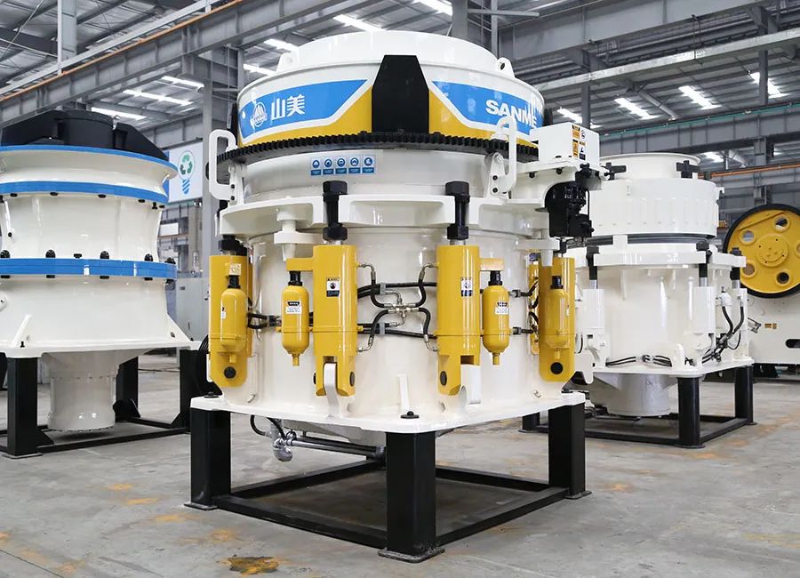 SMS系列多缸液壓圓錐破碎機，精品骨料生產(chǎn)線的理想選擇