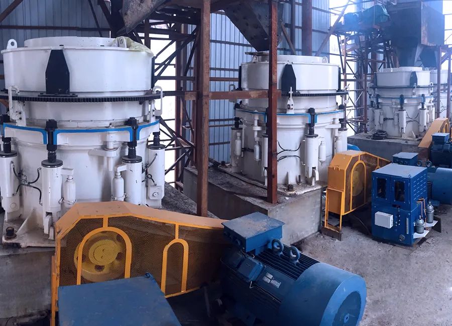 SMS系列多缸液壓圓錐破碎機，精品骨料生產(chǎn)線的理想選擇