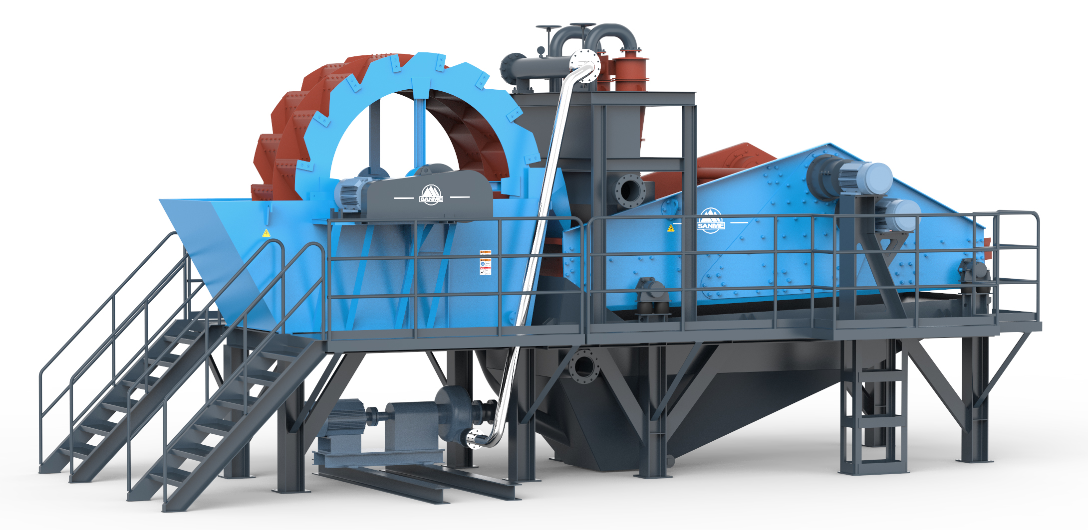 洗砂機(jī)時(shí)產(chǎn)量有多大？洗砂機(jī)使用4大注意事項(xiàng)