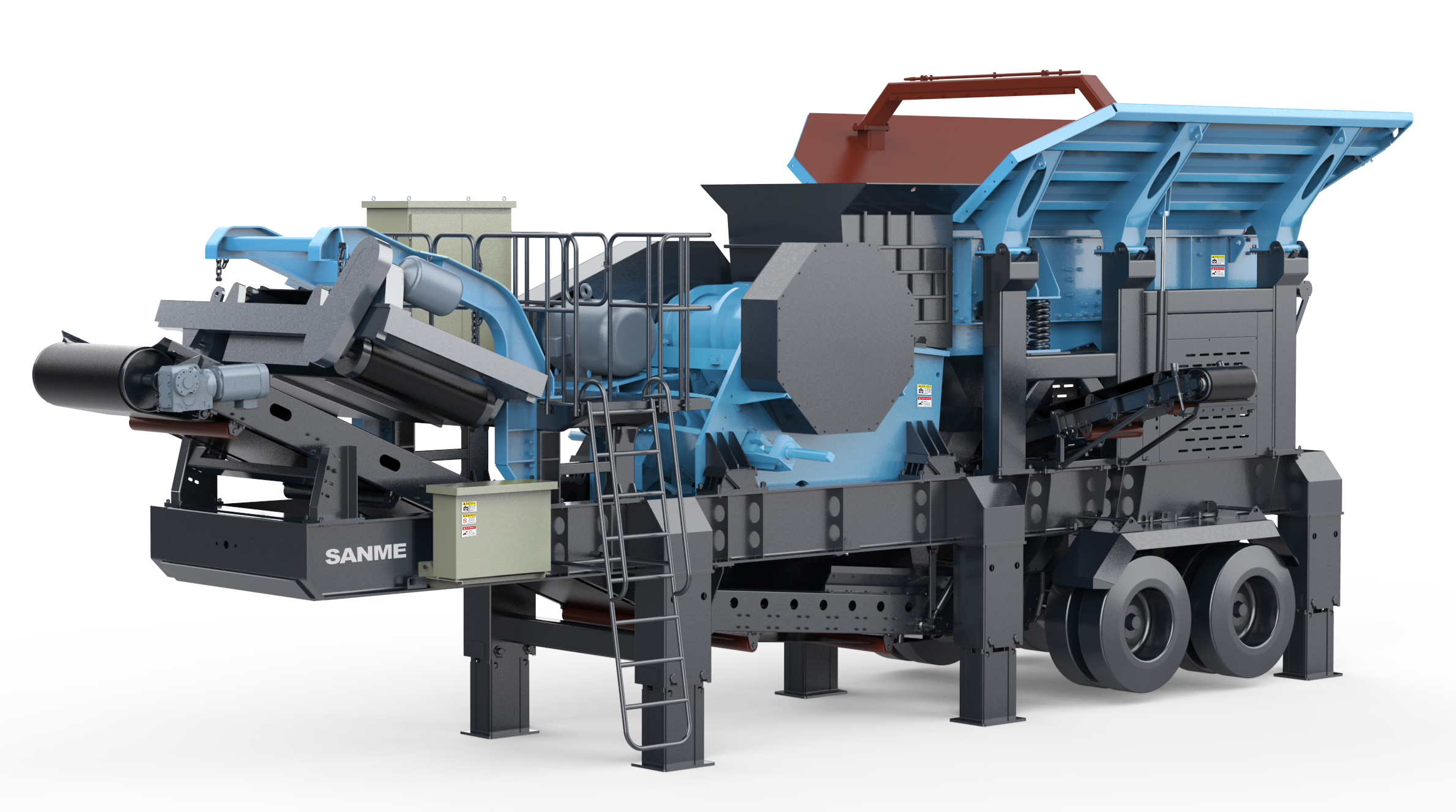 移動破碎機相對于常規(guī)破碎機有什么性能上的優(yōu)點？