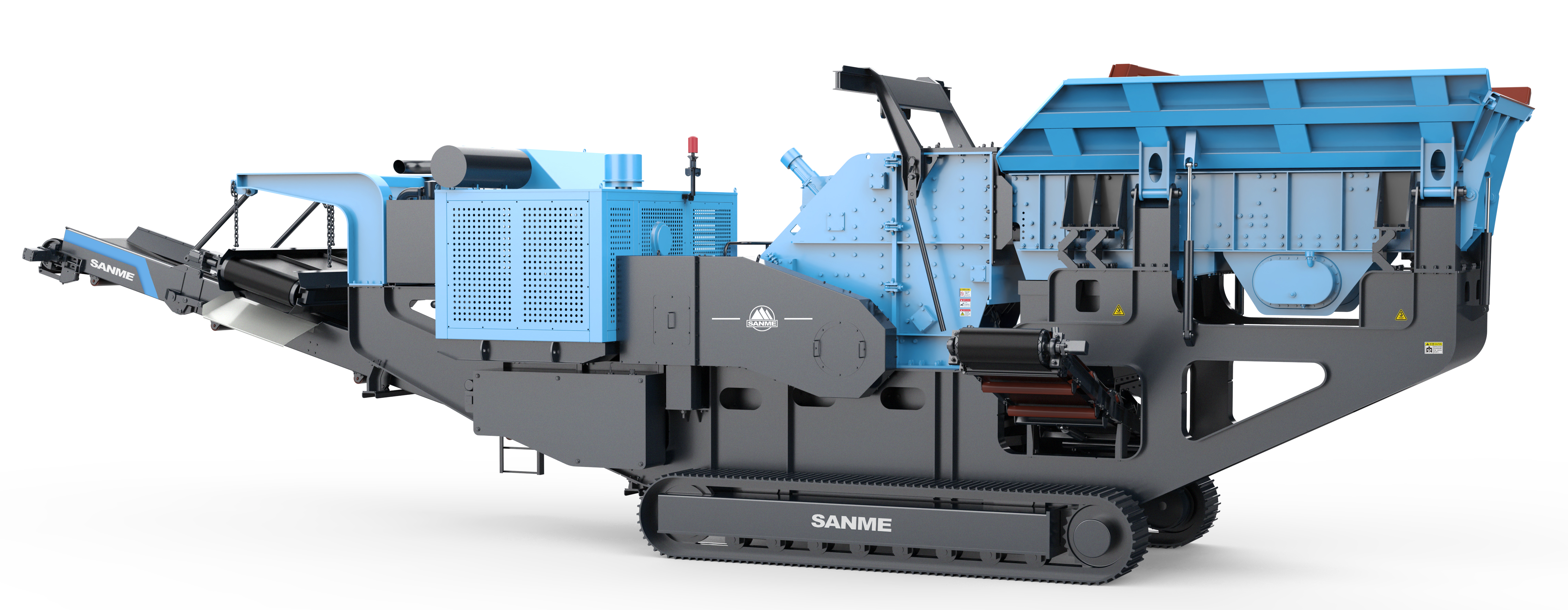 履帶式移動破碎站5種驅(qū)動方式怎么選？