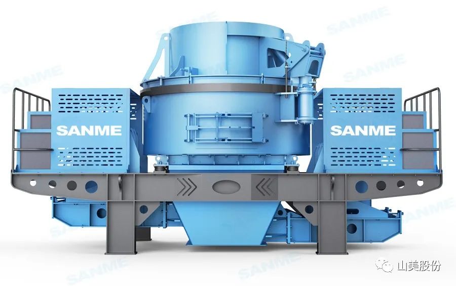 砂石協(xié)會(huì)報(bào)道！上海山美大進(jìn)料、大產(chǎn)量立式?jīng)_擊破碎機(jī)（制砂機(jī)）成功用于東方希望骨料生產(chǎn)線升級(jí)改造項(xiàng)目！