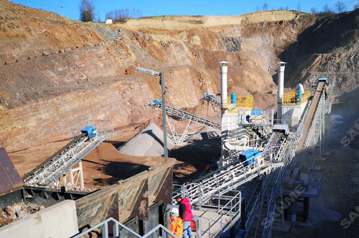 砂石骨料生產(chǎn)線 砂石骨料生產(chǎn)線