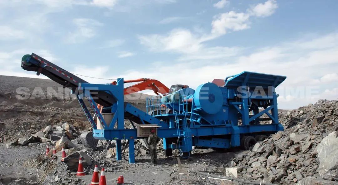 時產值近600萬！山美移動式破碎篩分一體站助力江蘇高碳鉻鐵礦破碎項目建設