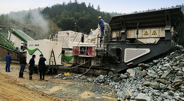 時產值近600萬！山美移動式破碎篩分一體站助力江蘇高碳鉻鐵礦破碎項目建設