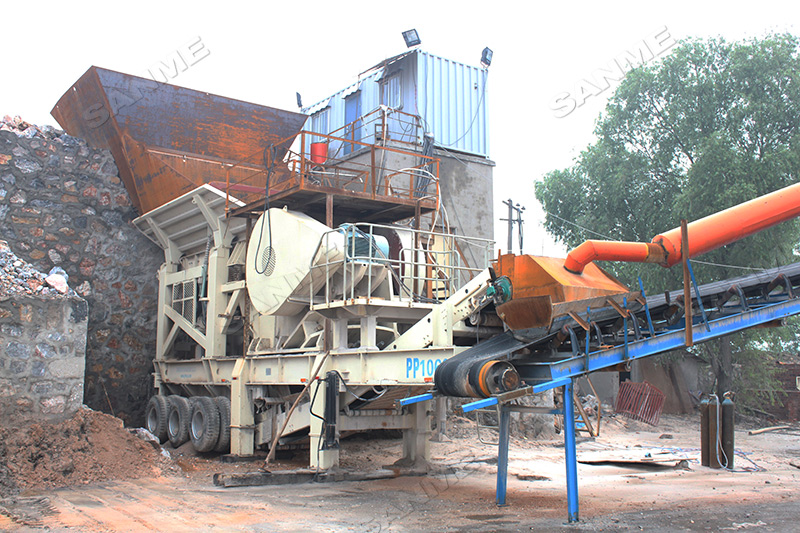 移動(dòng)式制砂機(jī) 移動(dòng)式制砂機(jī)