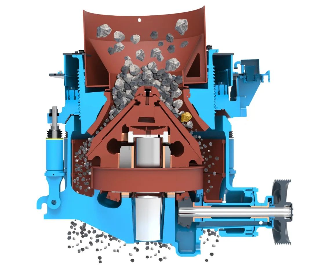 硬巖克星|山美歐星系列E-SMS圓錐破碎機無懼硬巖挑戰(zhàn)
