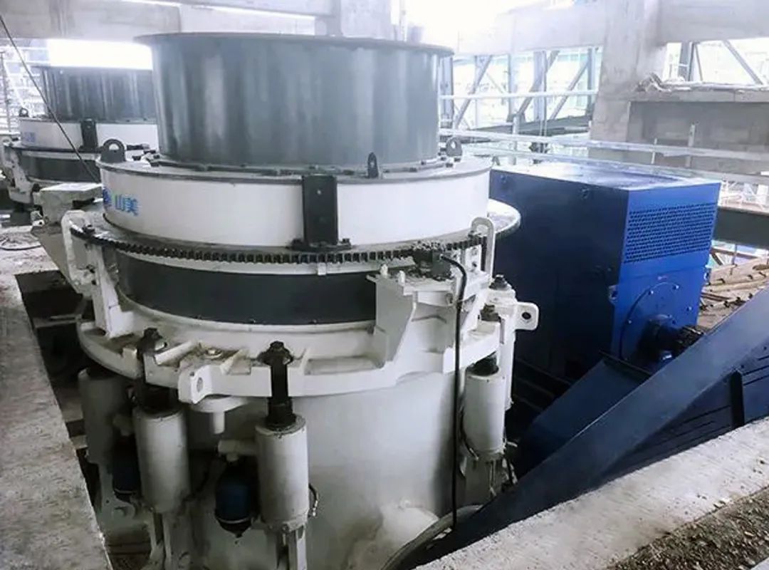 硬巖克星|山美歐星系列E-SMS圓錐破碎機無懼硬巖挑戰(zhàn)