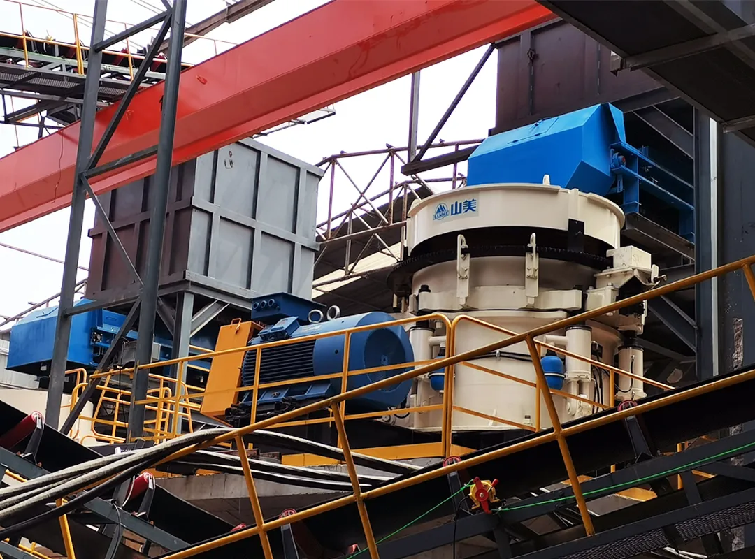 硬巖克星|山美歐星系列E-SMS圓錐破碎機無懼硬巖挑戰(zhàn)