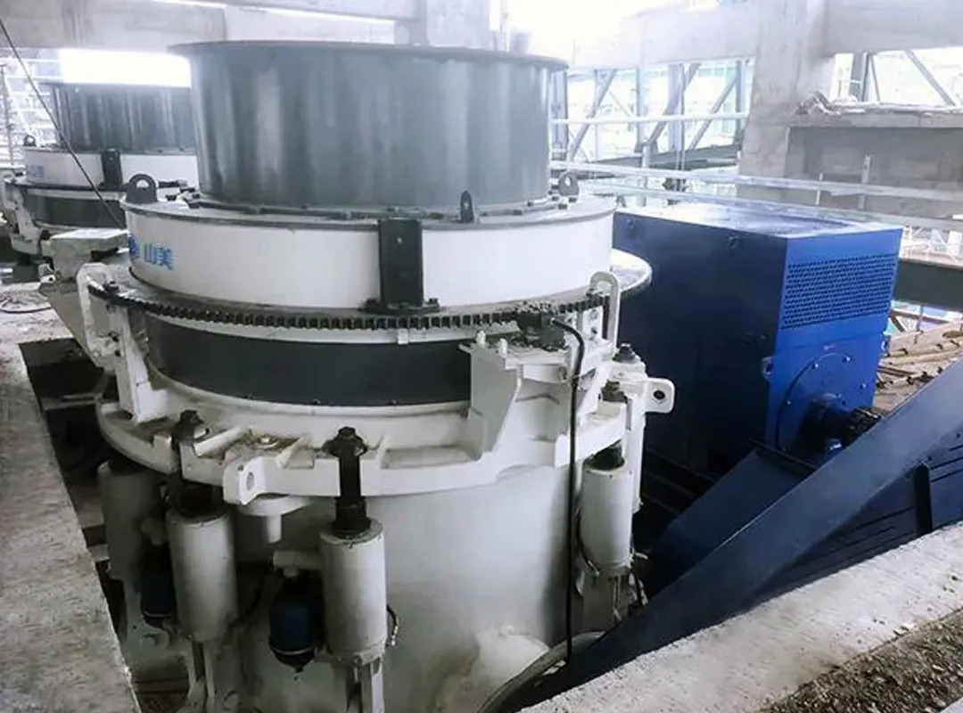 硬巖破碎新突破|山美E-SMS歐星系列液壓圓錐破碎機實現(xiàn)效能躍升