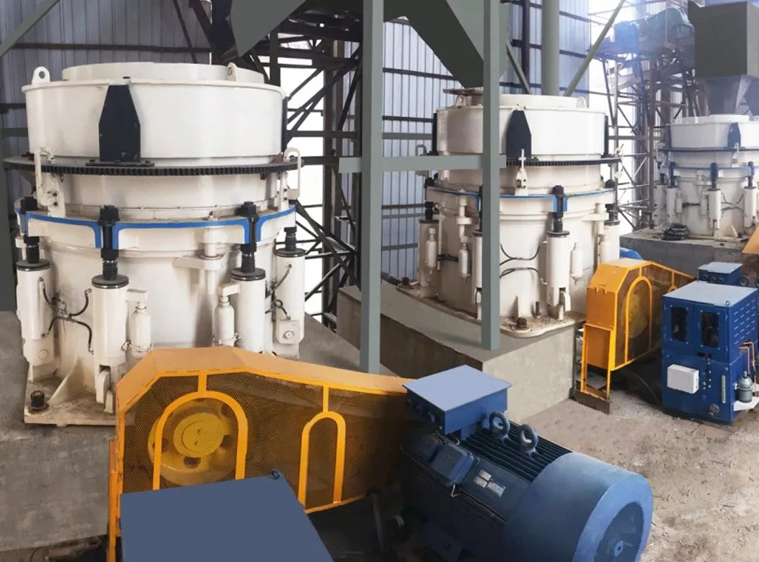 7臺SMS5000大型多缸液壓圓錐破碎機服務于湖北年產(chǎn)千萬噸級硬巖骨料生產(chǎn)線